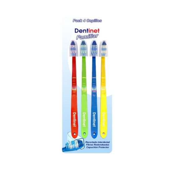 Cepillo Dientes Dentinet Pack 4 0